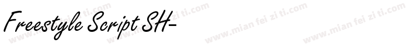 Freestyle Script SH字体转换